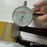 YX-009 - Sample thickness photograph