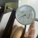 YX-100 - Sample thickness photograph