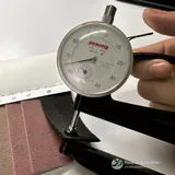 YX-163 - Sample thickness photograph
