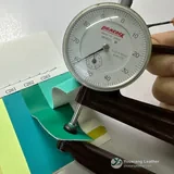YX-200 - Sample thickness photograph