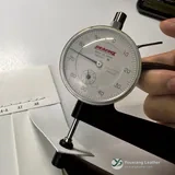 YX-180 - Sample thickness photograph
