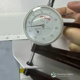 YX-045 - Sample thickness photograph