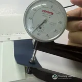 YX-070 - Sample thickness photograph