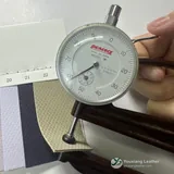 YX-035 - Sample thickness photograph