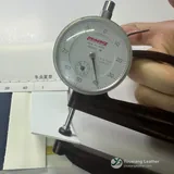 YX-076 - Sample thickness photograph