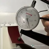 YX-122 - Sample thickness photograph