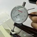 YX-203 - Sample thickness photograph