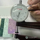 YX-003 - Sample thickness photograph