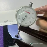 YX-011 - Sample thickness photograph