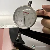YX-131 - Sample thickness photograph
