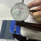 YX-015 - Sample thickness photograph