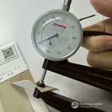 YX-206 - Sample thickness photograph