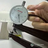 YX-108 - Sample thickness photograph
