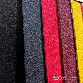 Foto referensi permukaan Bahan Zhenpirong Berpenampilan Suede