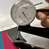 YX-147 - Sample thickness photograph