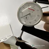 YX-195 - Sample thickness photograph