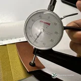 YX-165 - Sample thickness photograph