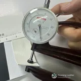 YX-010 - Sample thickness photograph